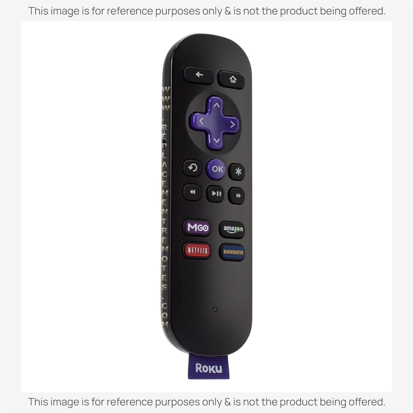 Roku Roku 2 RF Headphone jack Streaming Remote Control - Roku2
