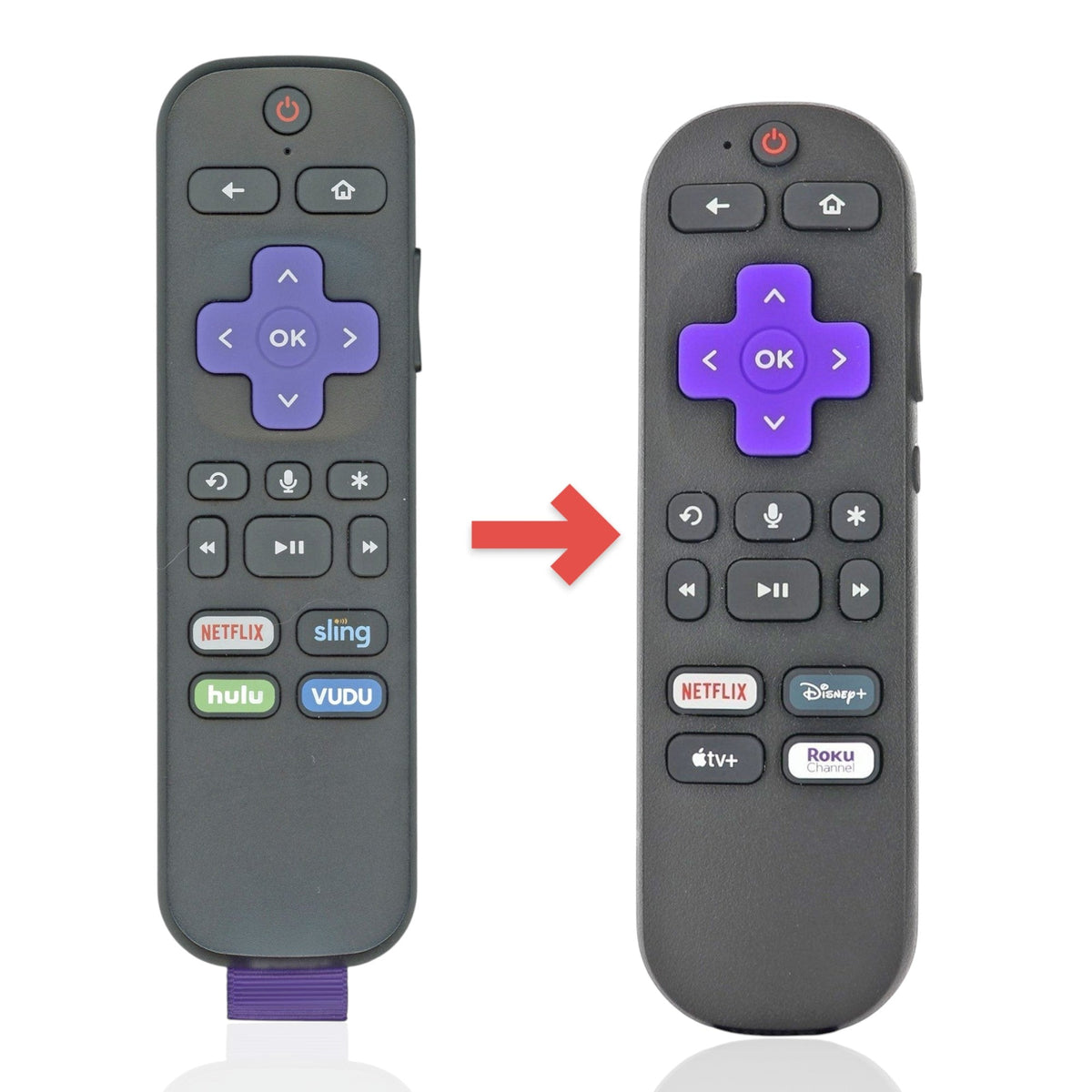 Roku RC-AL2 Streaming Stick Remote Control | RF | Voice - 3226000294