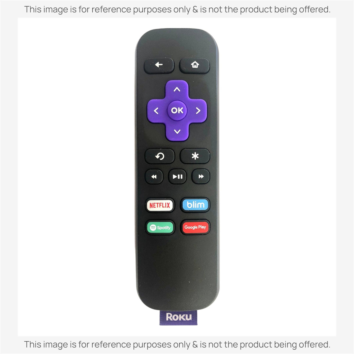 Roku RC112 IR Streaming Remote Control