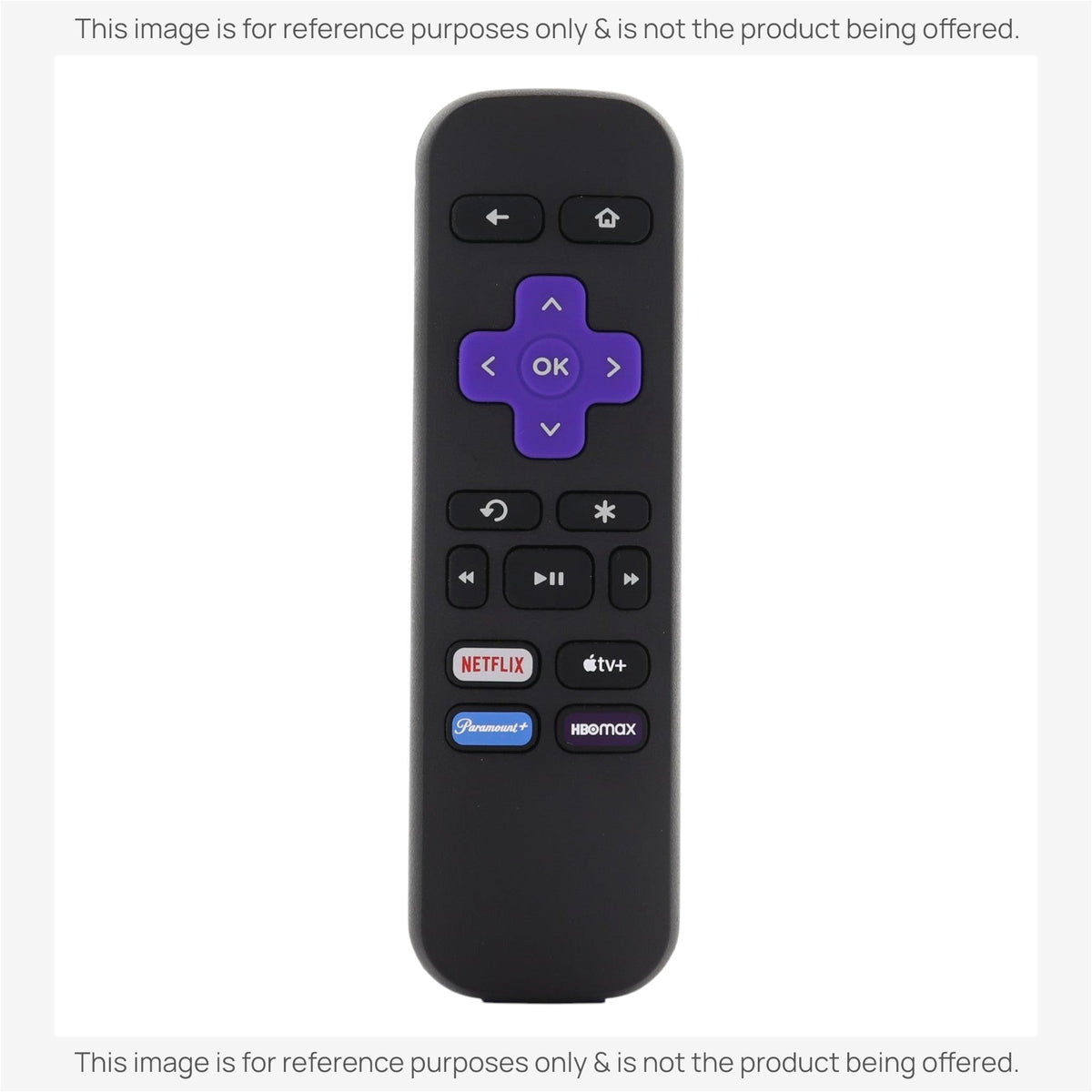 Roku RC-ALIR EXPRESS Streaming Remote Control | Netflix | Apple TV+ | Paramount+  | HBOMax - 3026000025