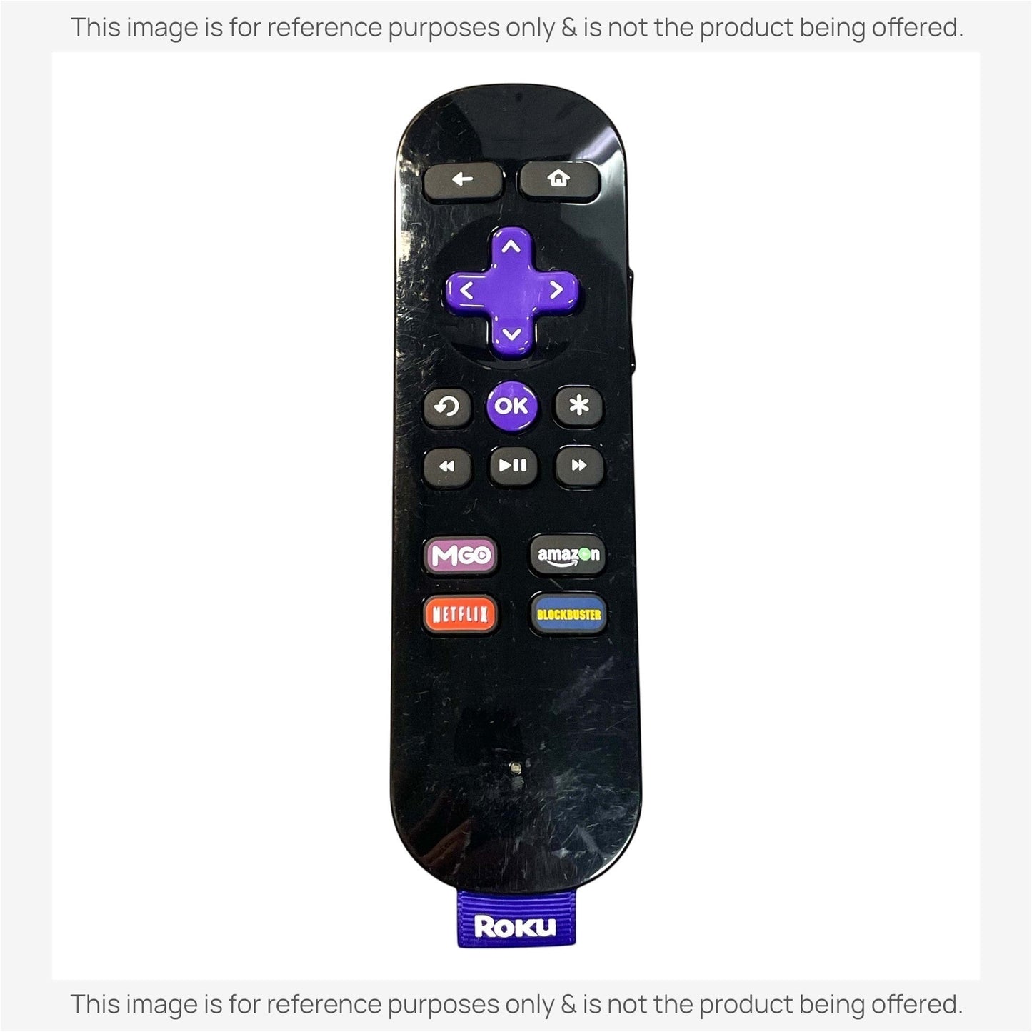 Roku RC07 ROKU 2 Streaming Remote Control | Headphones | Mgo | Amazon | Netflix | Blockbuster - 9026000168