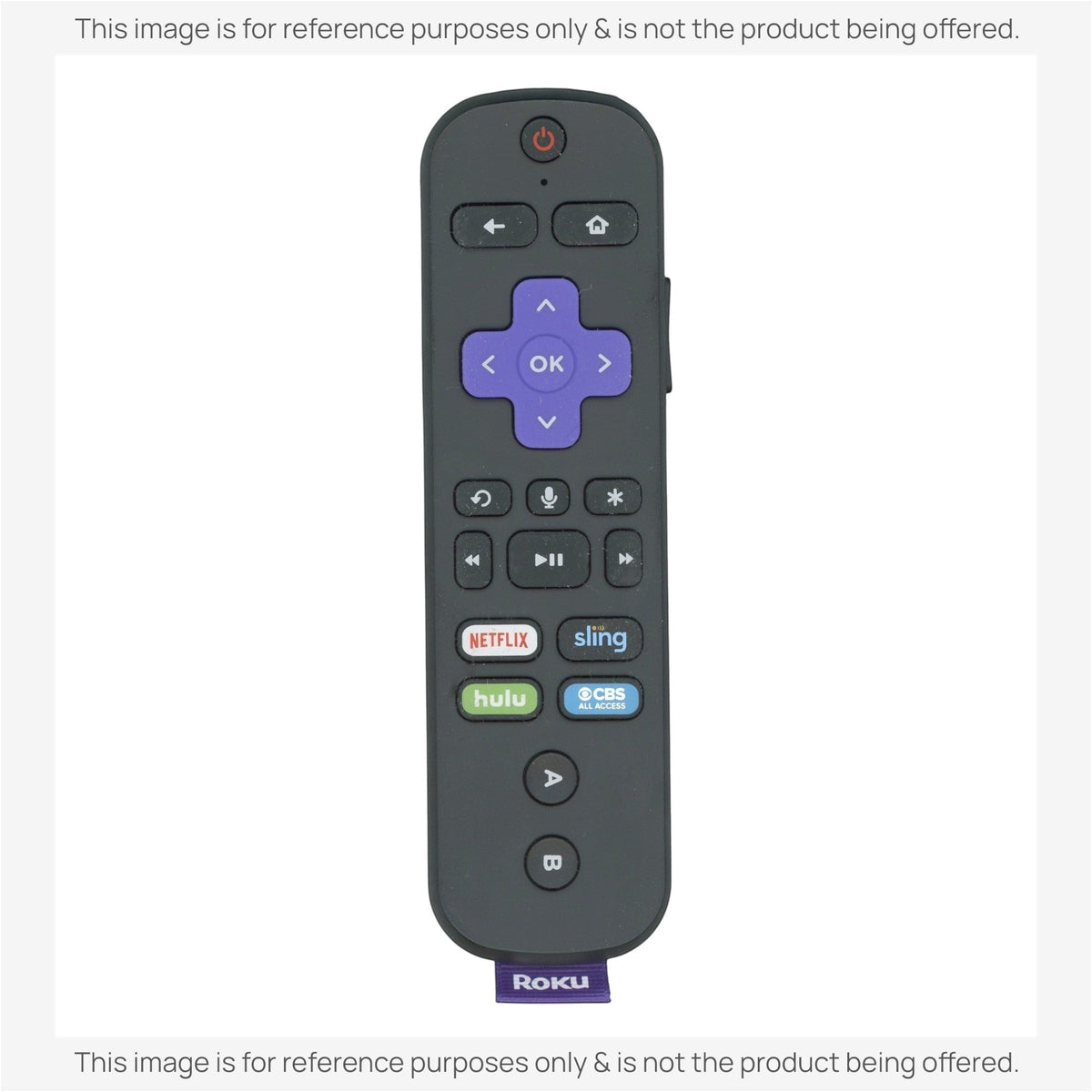 Roku RCAL4 RF/GAME/TV Streaming Remote Control - 3226000437