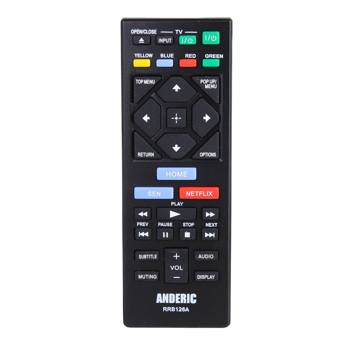Sony RMT-B126A Blu-ray Disc Remote Control - 1-492-678-11