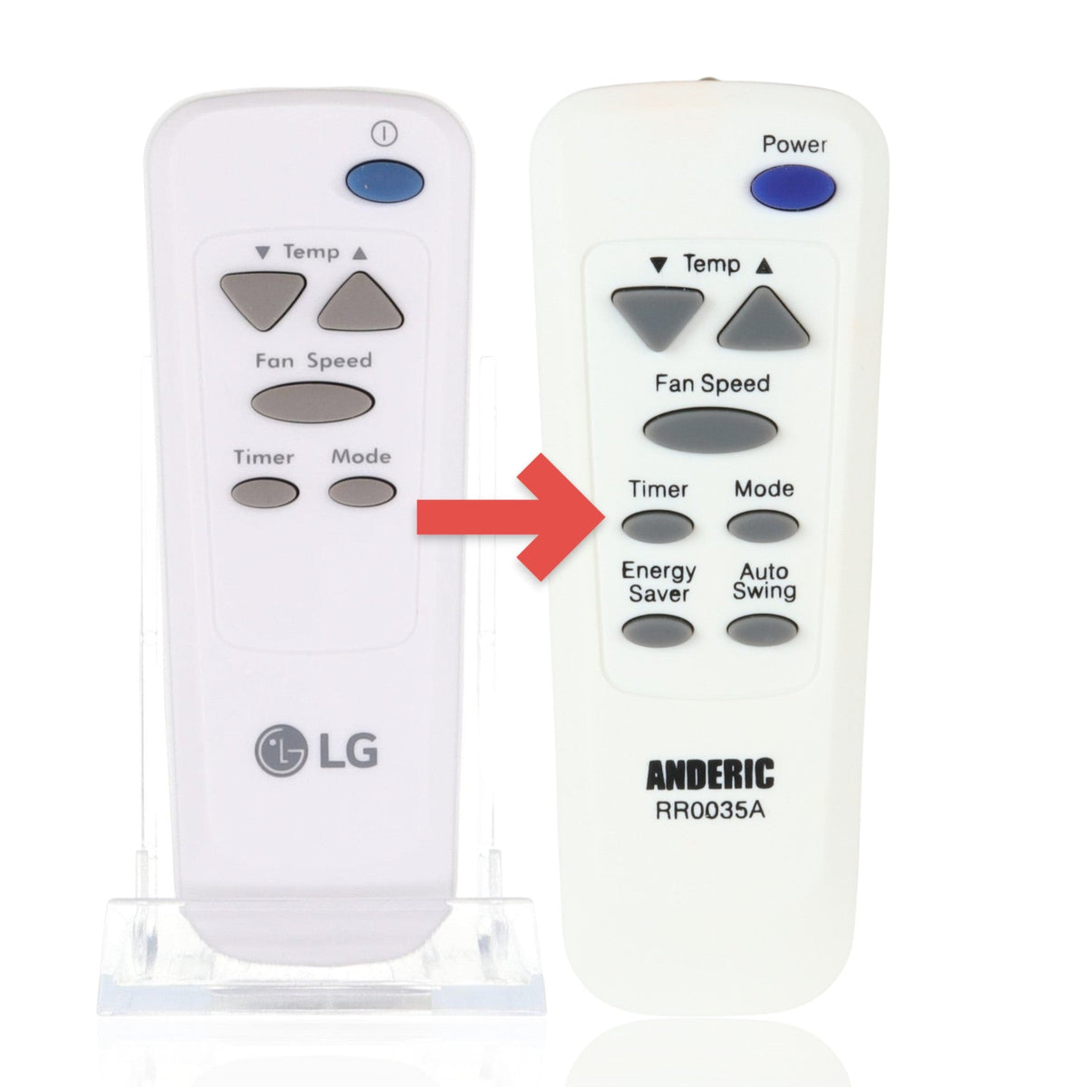 LG AKB73016016 Air Conditioner Remote Control