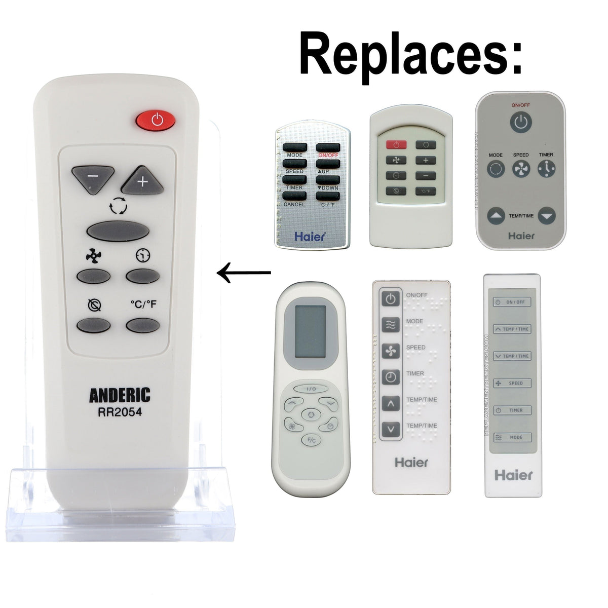 Haier A0010401791 Air Conditioner Remote Control