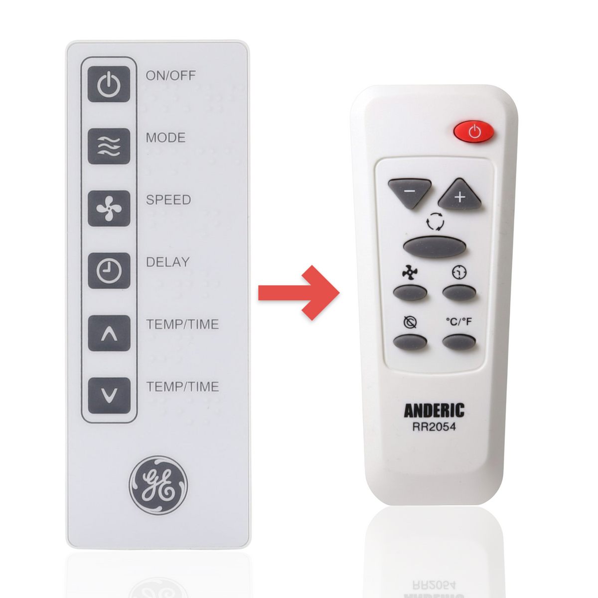 GE WJ26X23777 Air Conditioner Remote Control - WJ26X23777