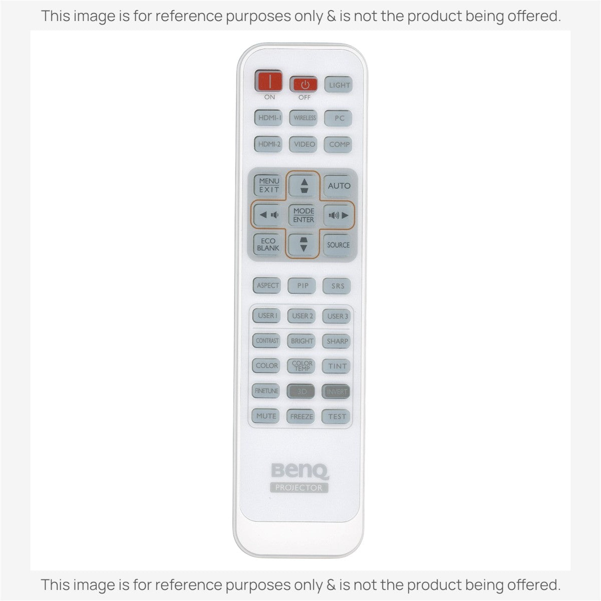 BenQ 1051A-5987 Projector Remote Control