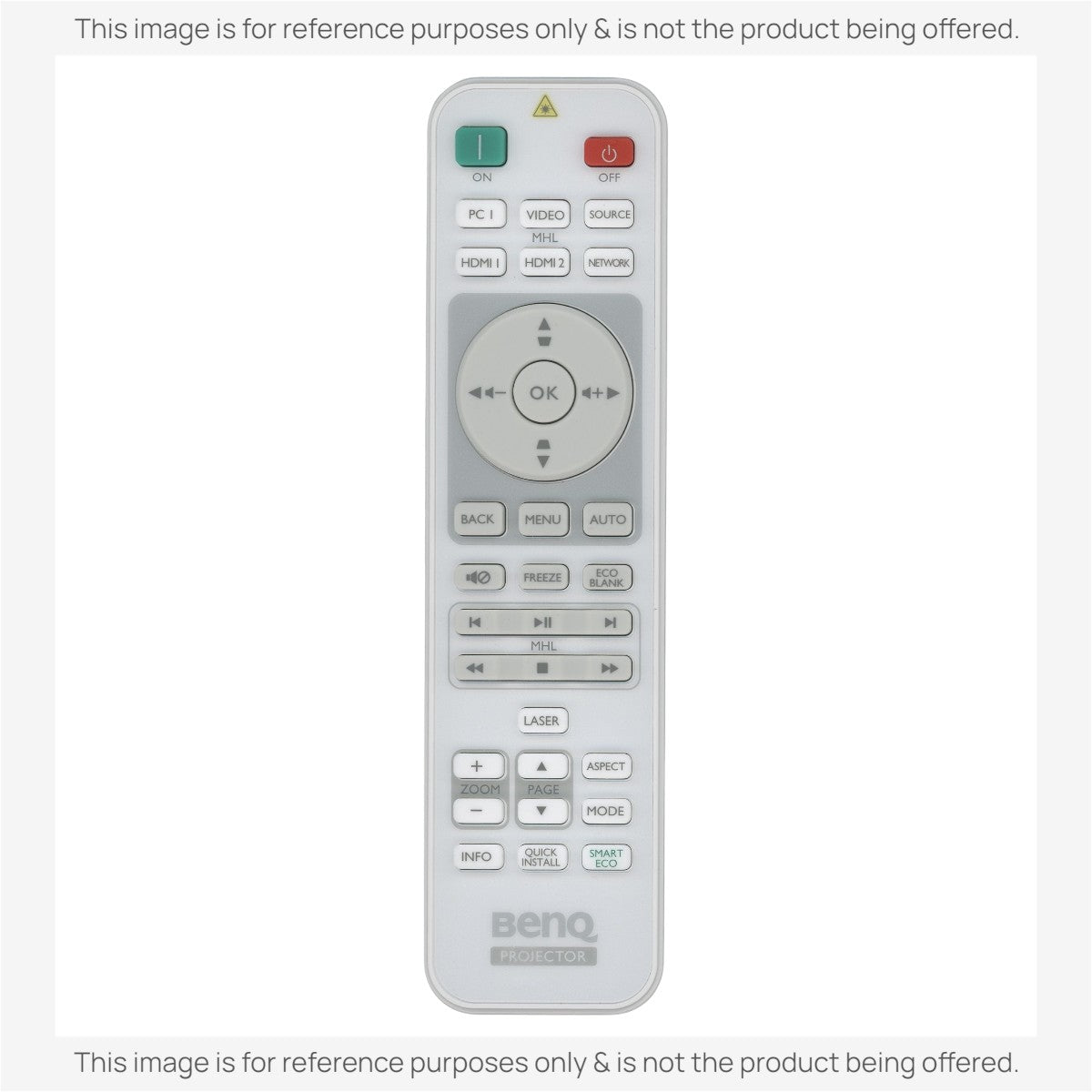 BenQ 1051D-2566 Projector Remote Control