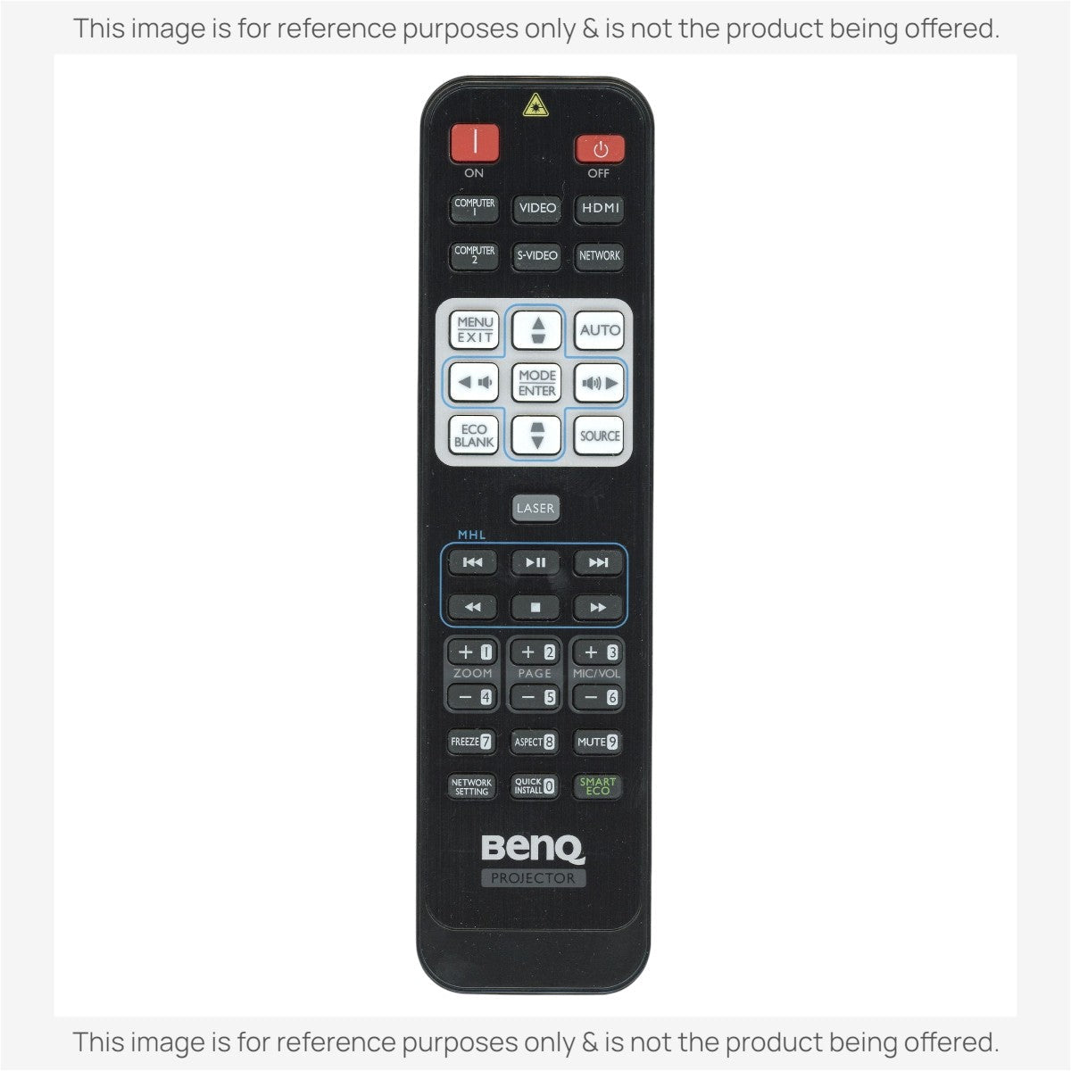 BenQ 1051A-5985 Projector Remote Control