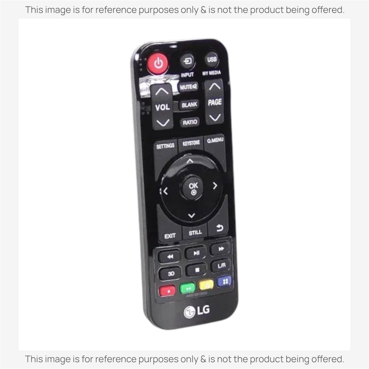 LG AKB72913325 Projector Remote Control