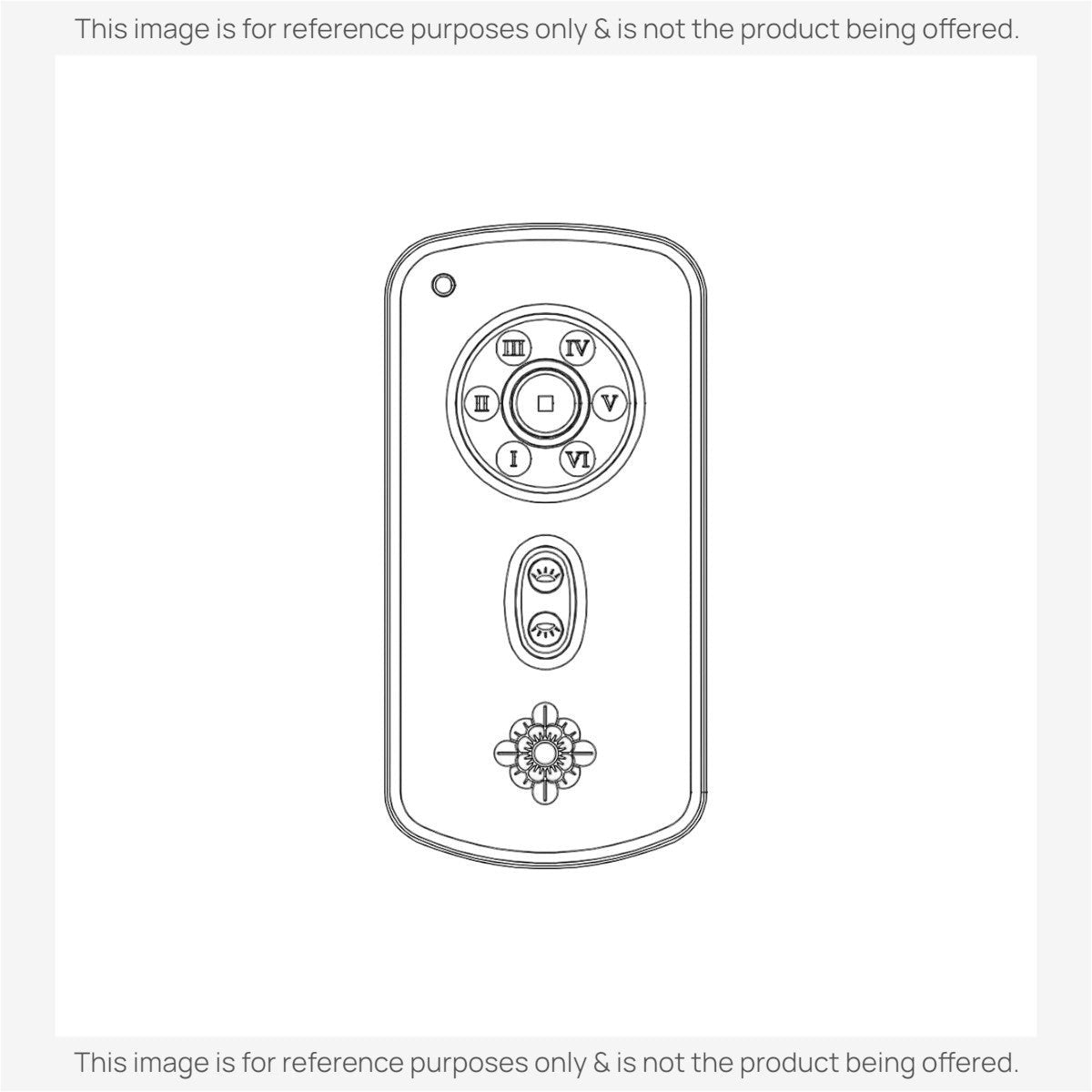 Monte Carlo RH787T With up and down lights Ceiling Fan Remote Control