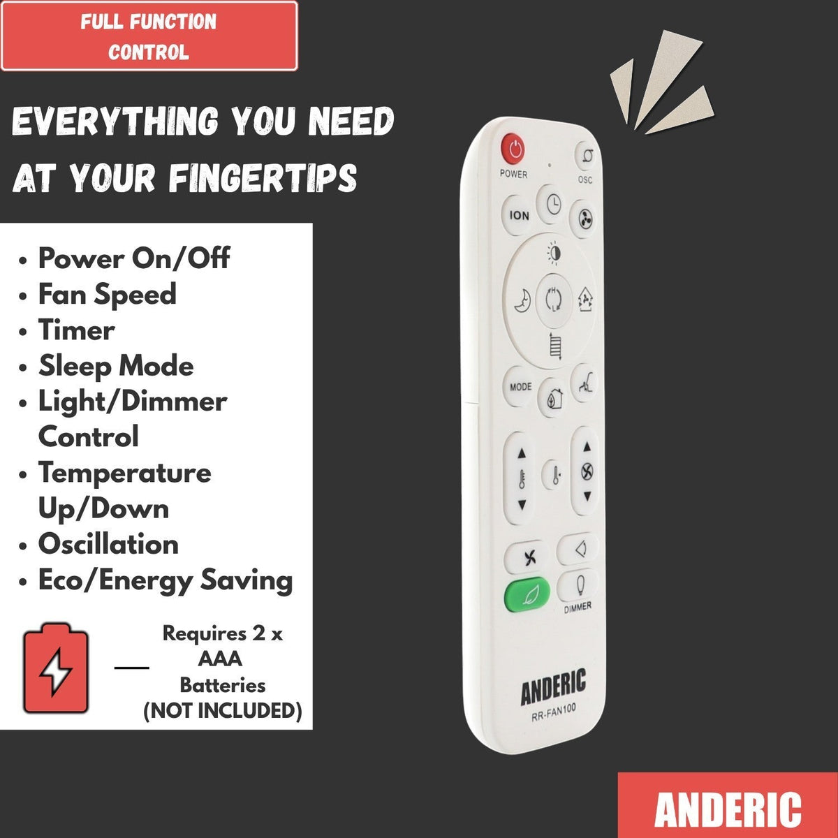 Lasko 2033686 White Upright Wind Tower Fan Remote Control
