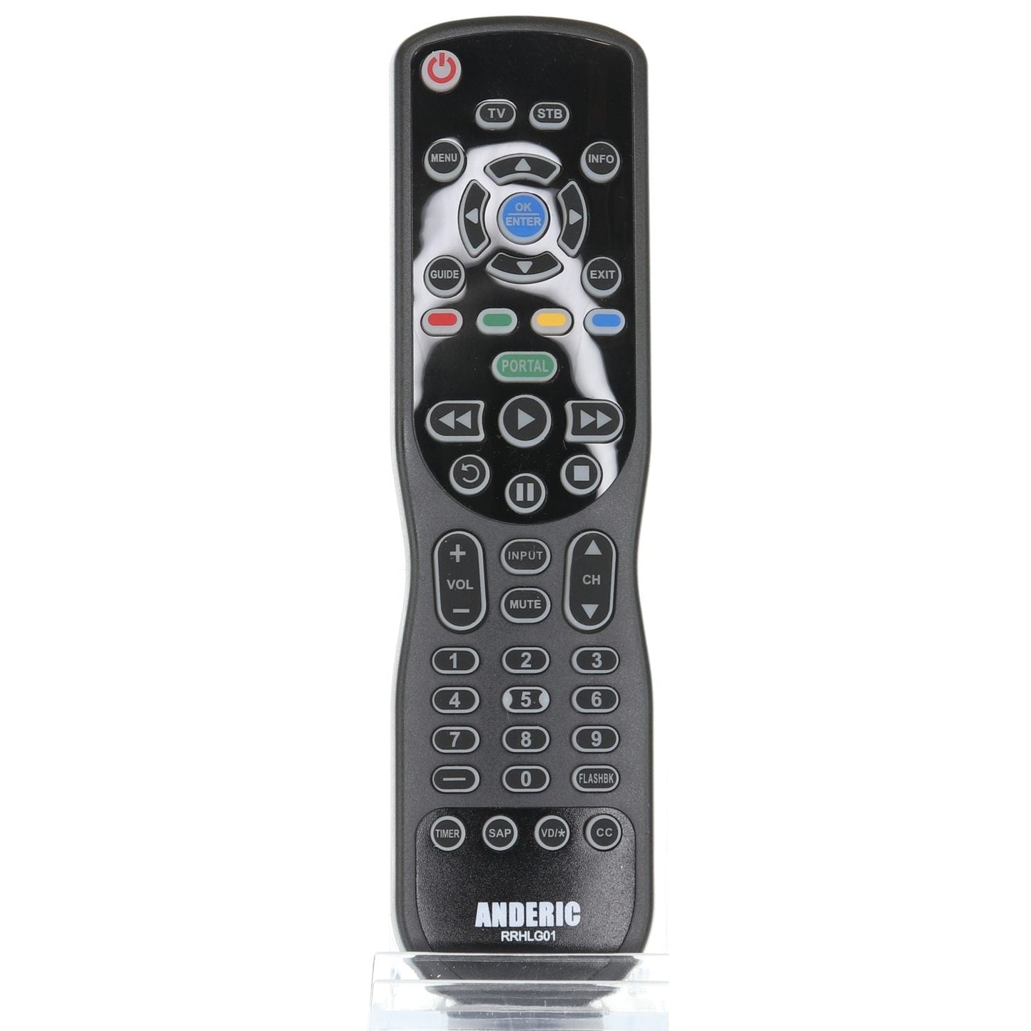 Anderic RRHLG01 Universal Hospitality 1-Device Remote Control Preprogrammed to LG