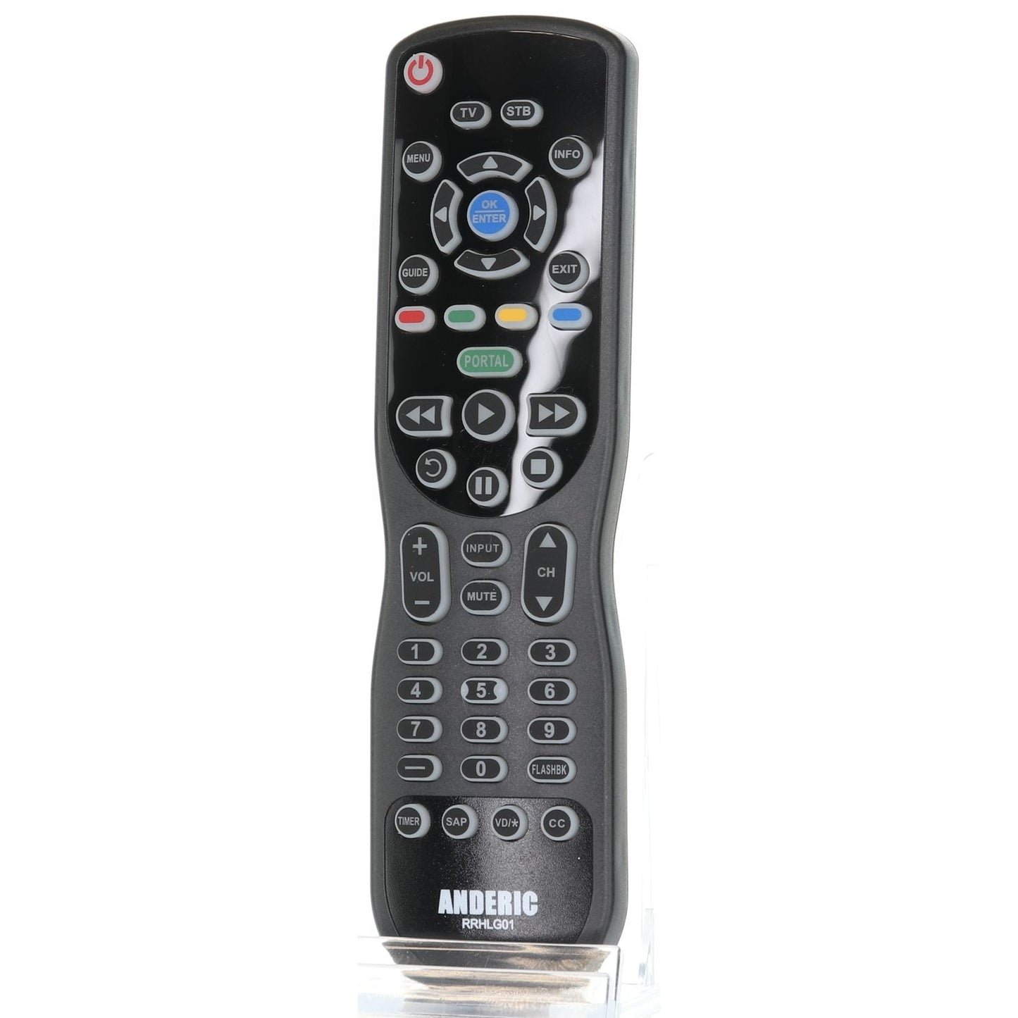 Anderic RRHLG01 Universal Hospitality 1-Device Remote Control Preprogrammed to LG