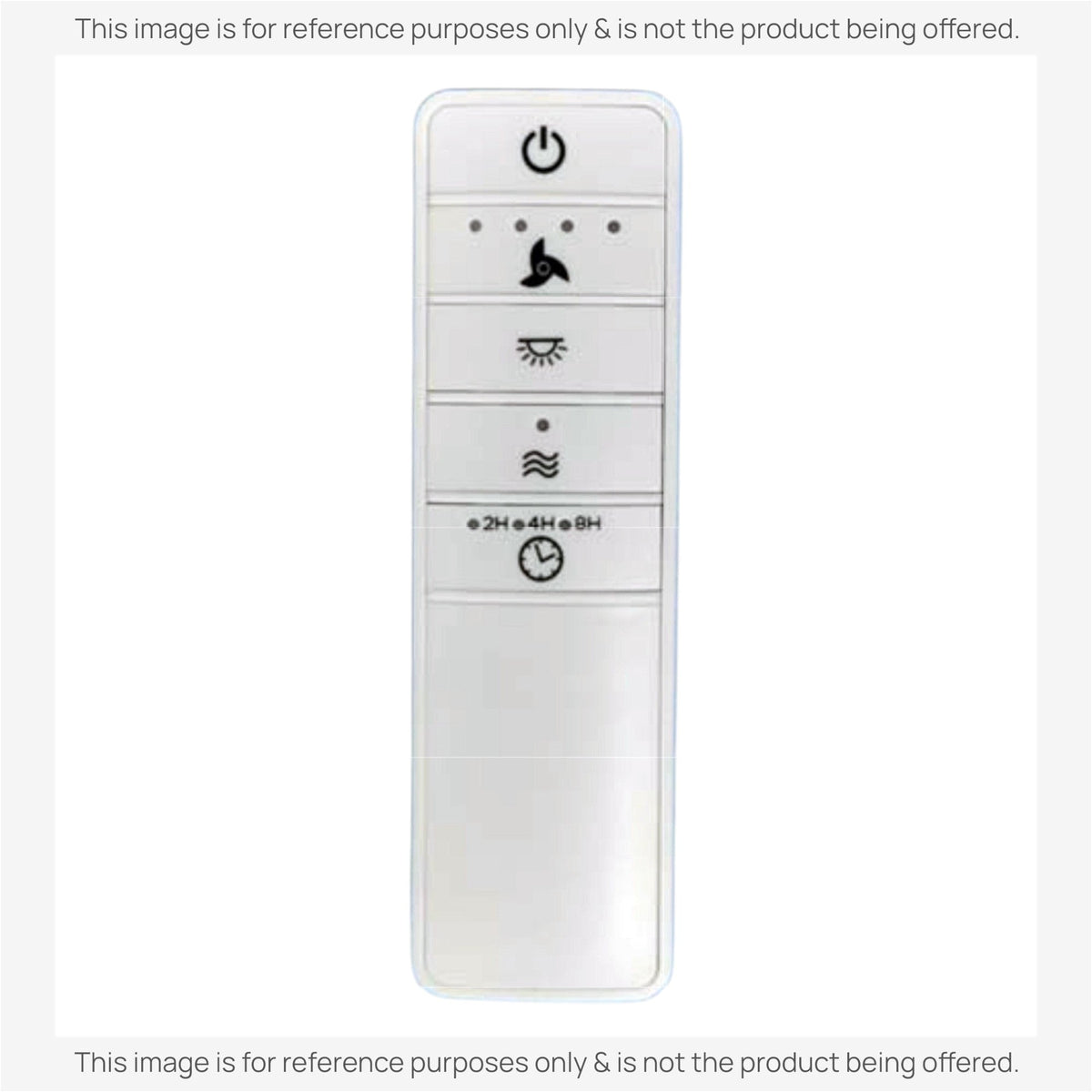 Hampton Bay TR240B 4-Speed Smart Ceiling Fan Remote Control for HubSpace Wifi | 304.25 MHz - 2AQZU-18016