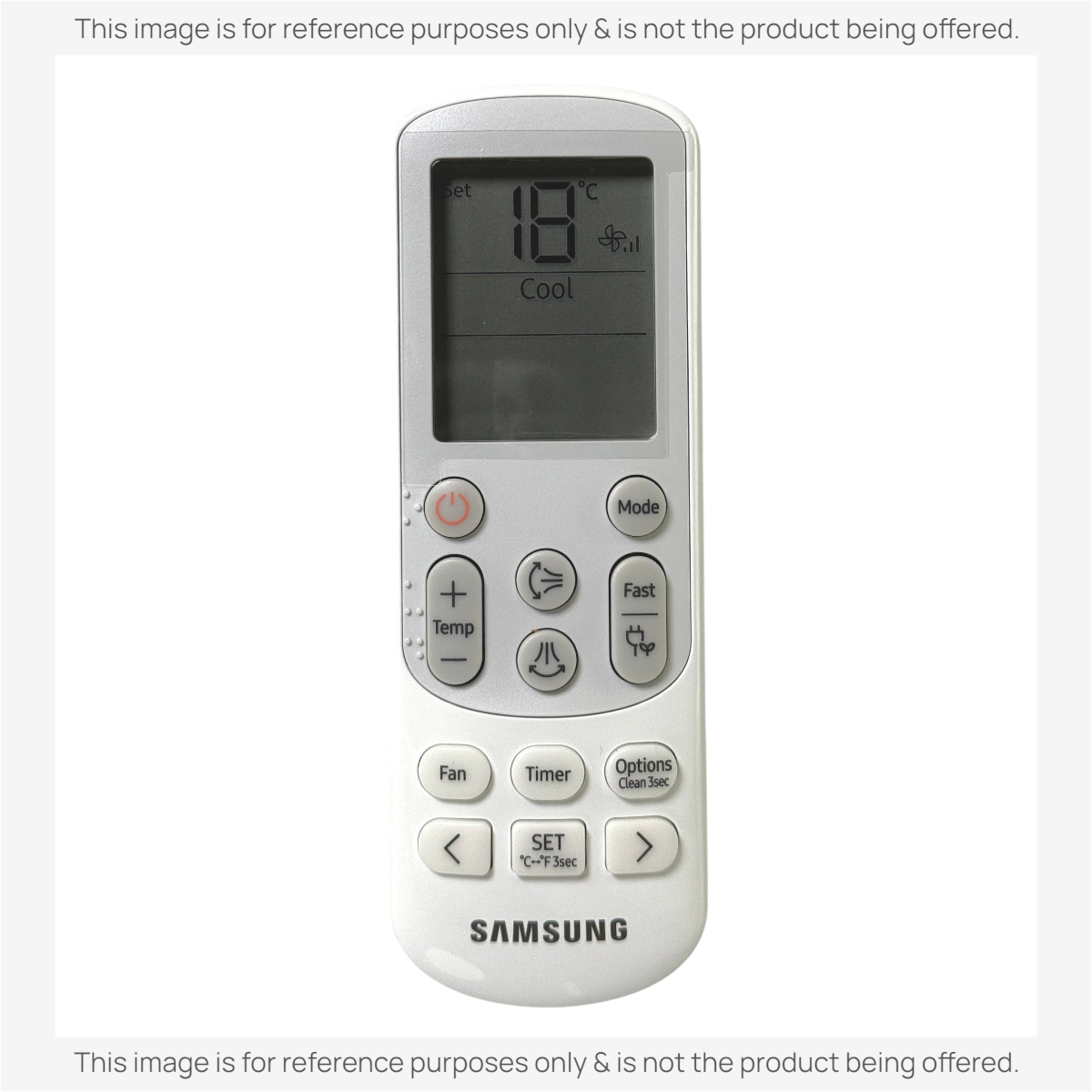 Anderic Substitute for Samsung DB96-24901V Air Conditioner Remote Control | Mini Split | LCD screen | Thermostatic - DB9624901V [KTN828]