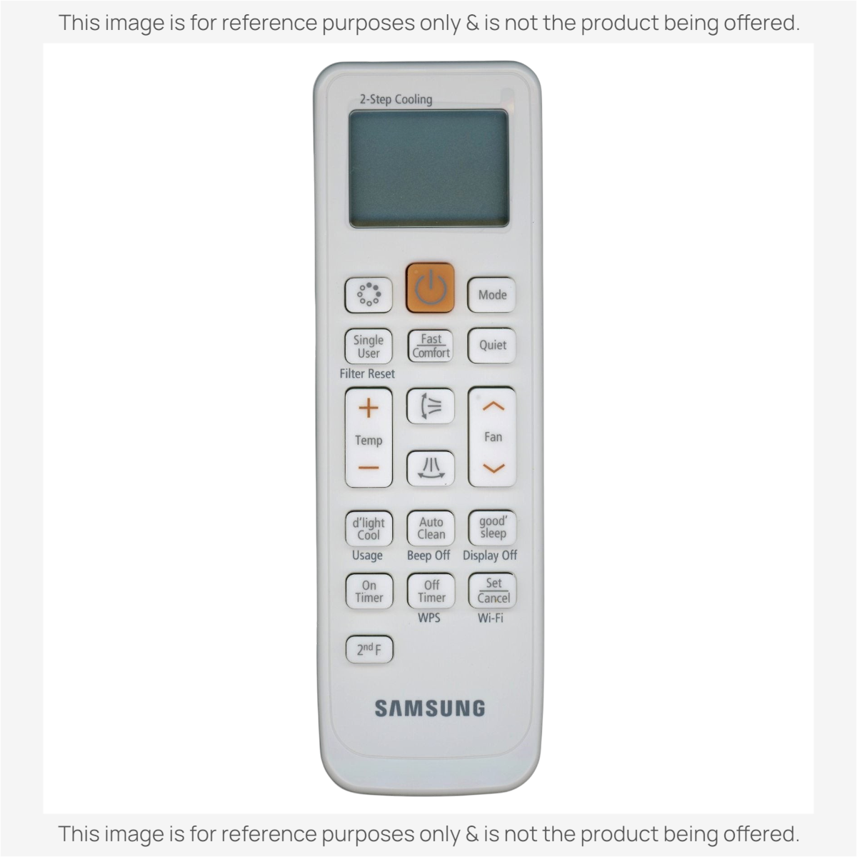 Samsung DB93-14195A Air Conditioner Remote Control - DB9314195A