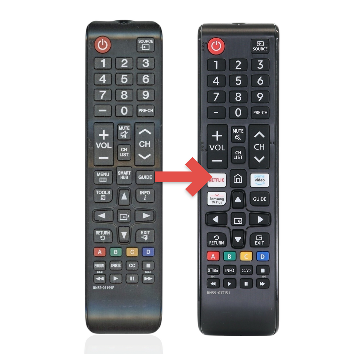 Samsung BN59-01199F TV Remote Control - BN5901199F