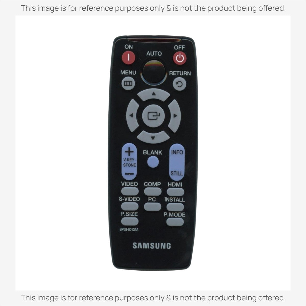 Samsung BP59-00139A Projector Remote Control - BP5900139A