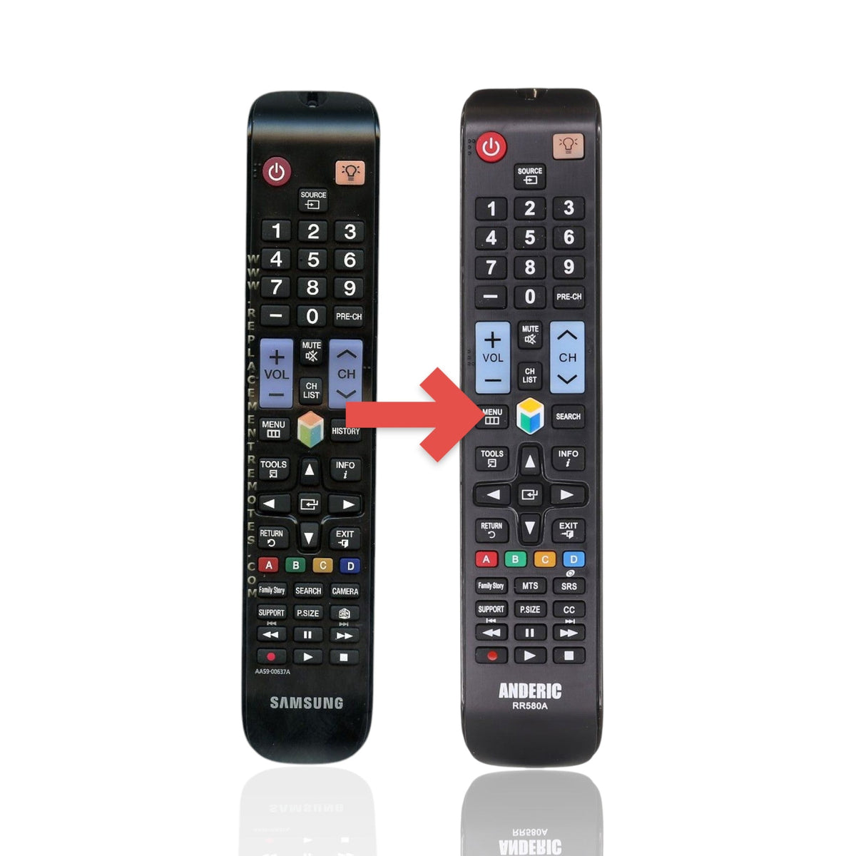Samsung AA59-00637A TV Remote Control - AA5900637A