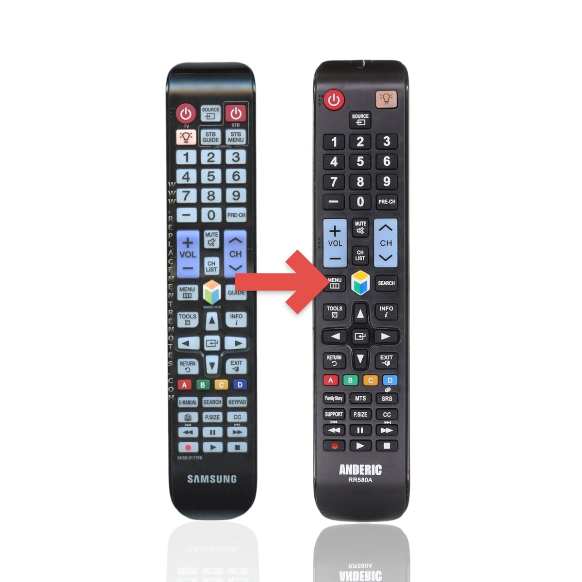 Samsung BN59-01179B TV Remote Control - BN5901179B