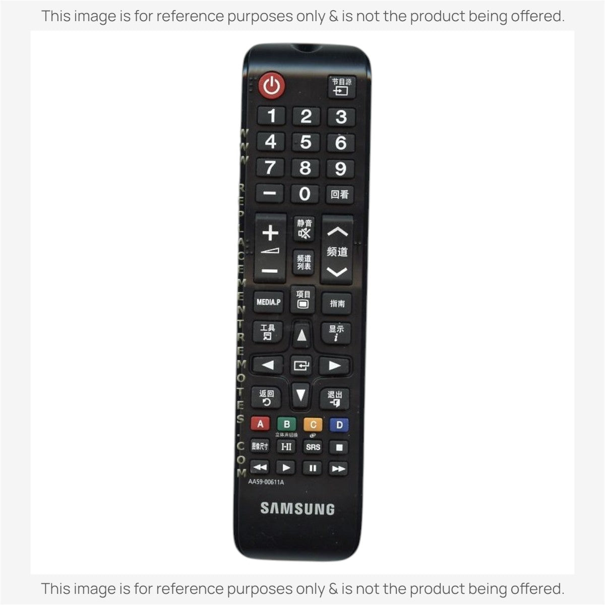 Samsung AA59-00611A TV Remote Control - AA5900611A