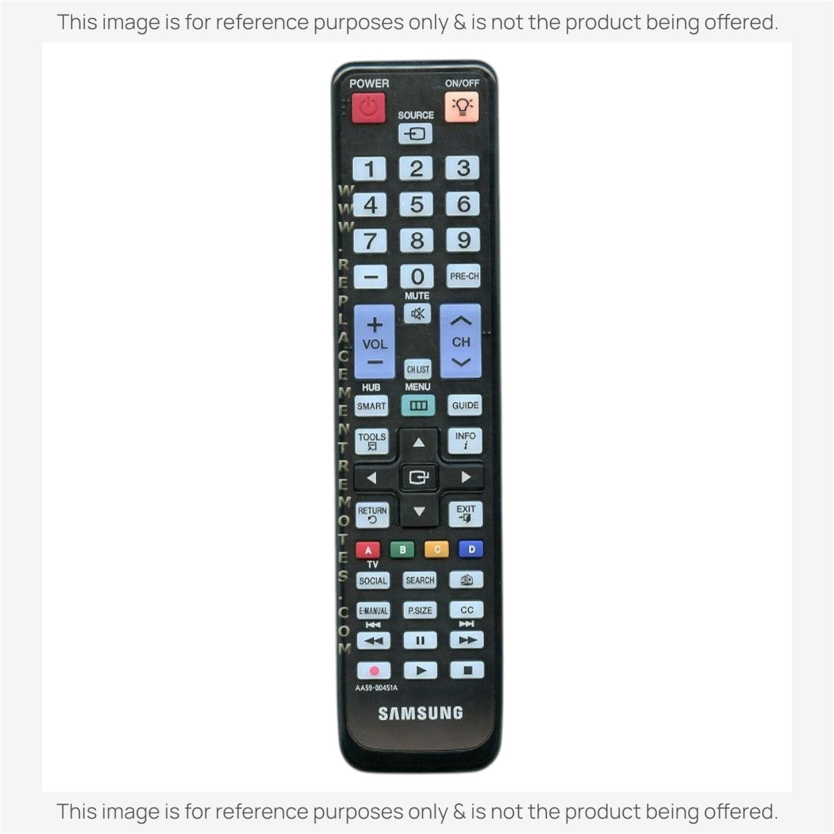 Samsung AA59-00451A TV Remote Control - AA5900451A