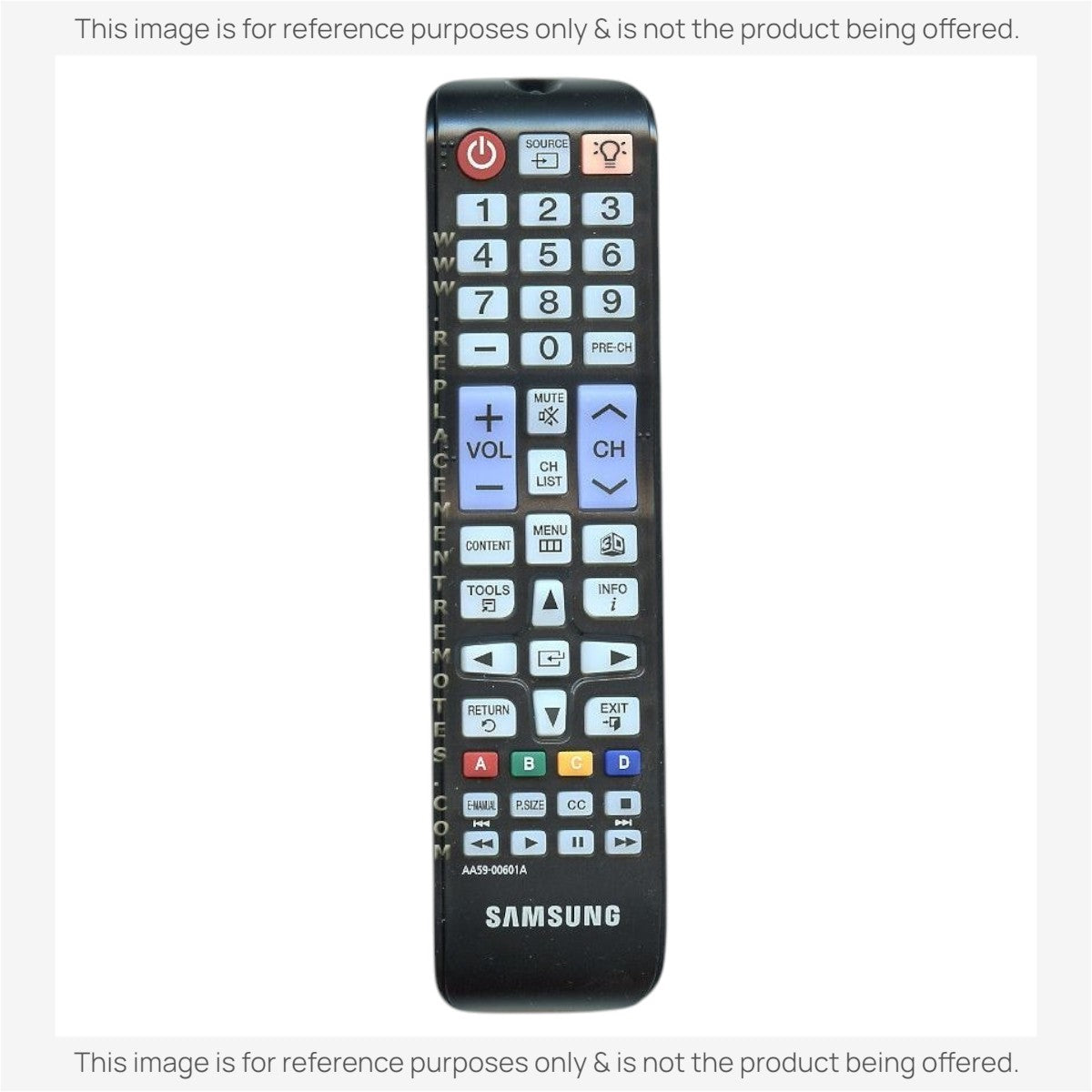 Samsung AA59-00601A TV Remote Control - AA5900601A