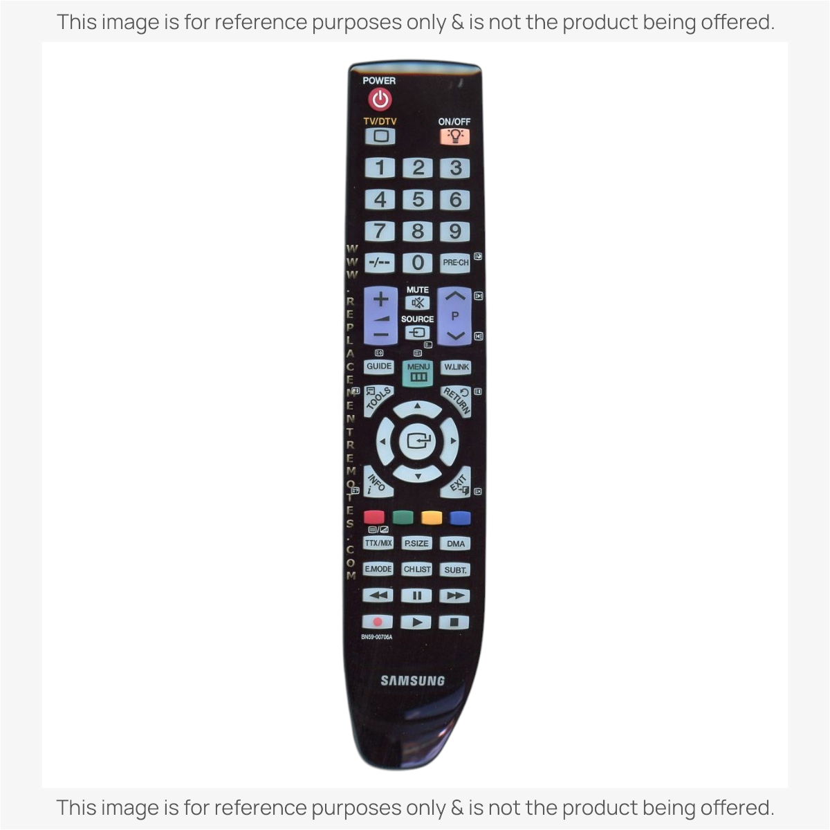 Samsung BN59-00706A TV Remote Control - BN5900706A