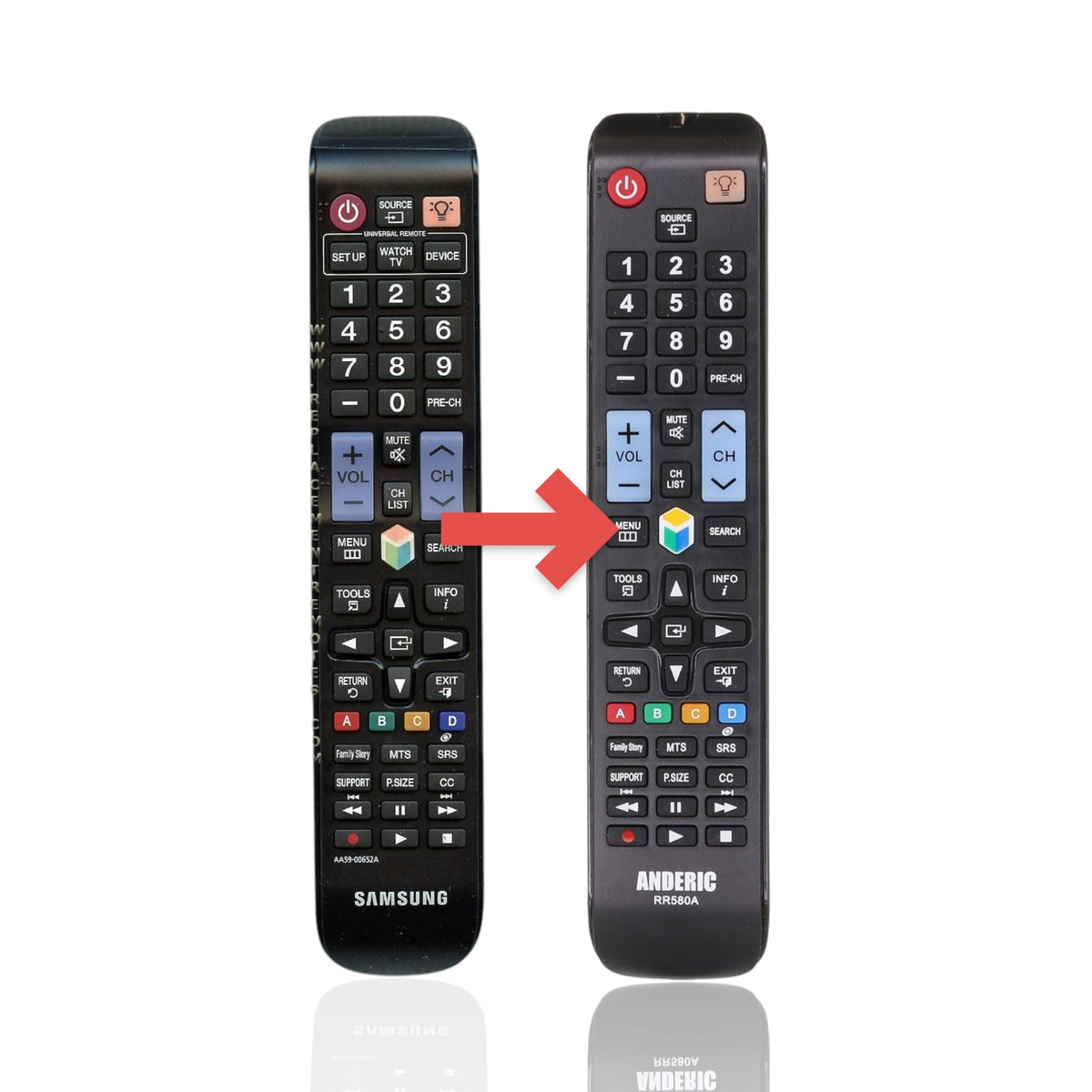 Samsung AA59-00652A TV Remote Control - AA5900652A