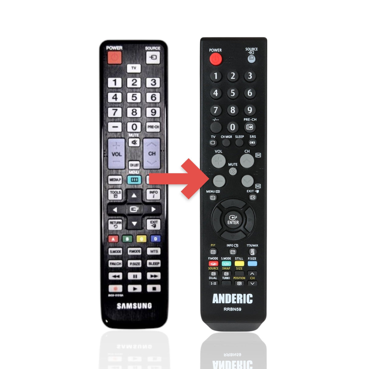 Samsung BN59-01018A TV Remote Control - BN5901018A