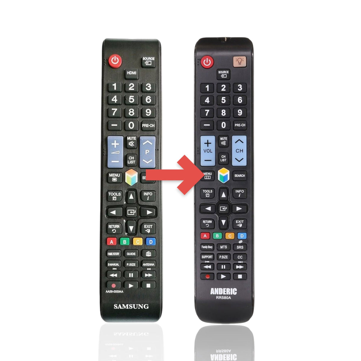 Samsung AA59-00594A TV Remote Control - AA5900594A