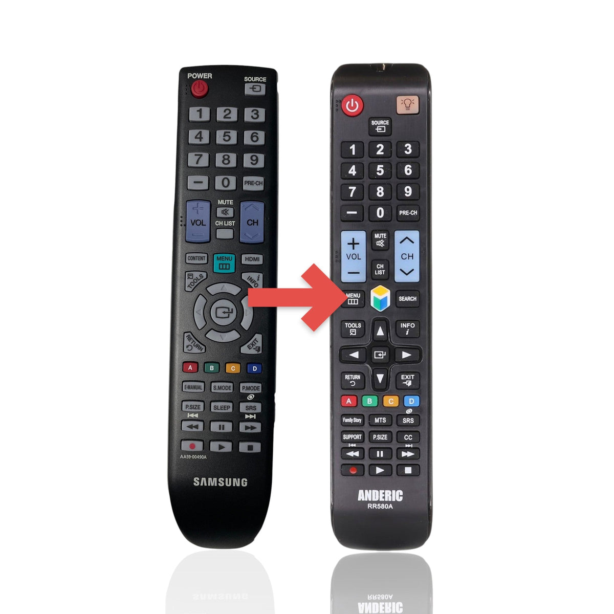 Samsung AA59-00490A TV Remote Control - AA5900490A