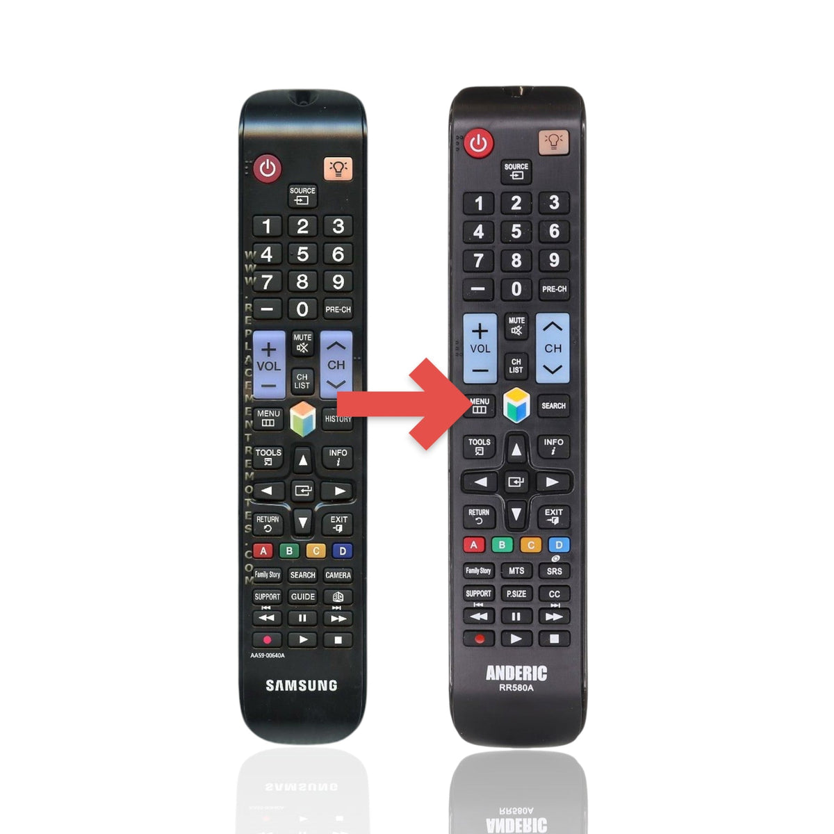 Samsung AA59-00640A TV Remote Control - AA5900640A