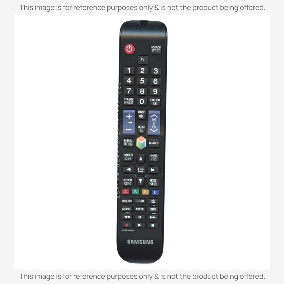 Samsung AA59-00589A TV Remote Control - AA5900589A
