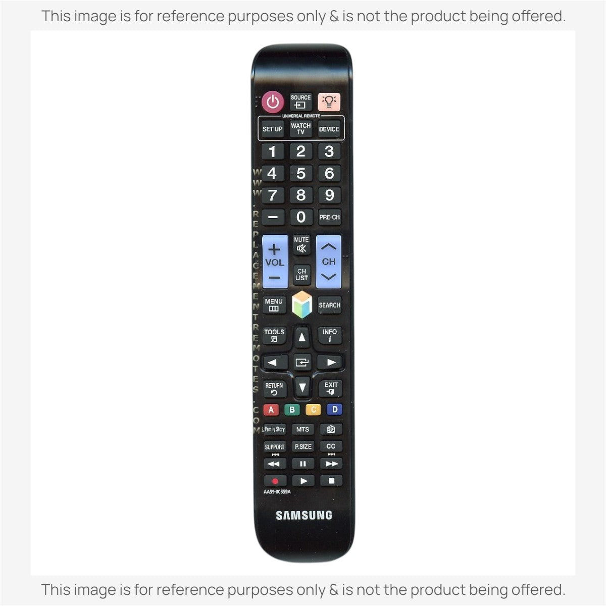 Samsung AA59-00559A TV Remote Control - AA5900559A