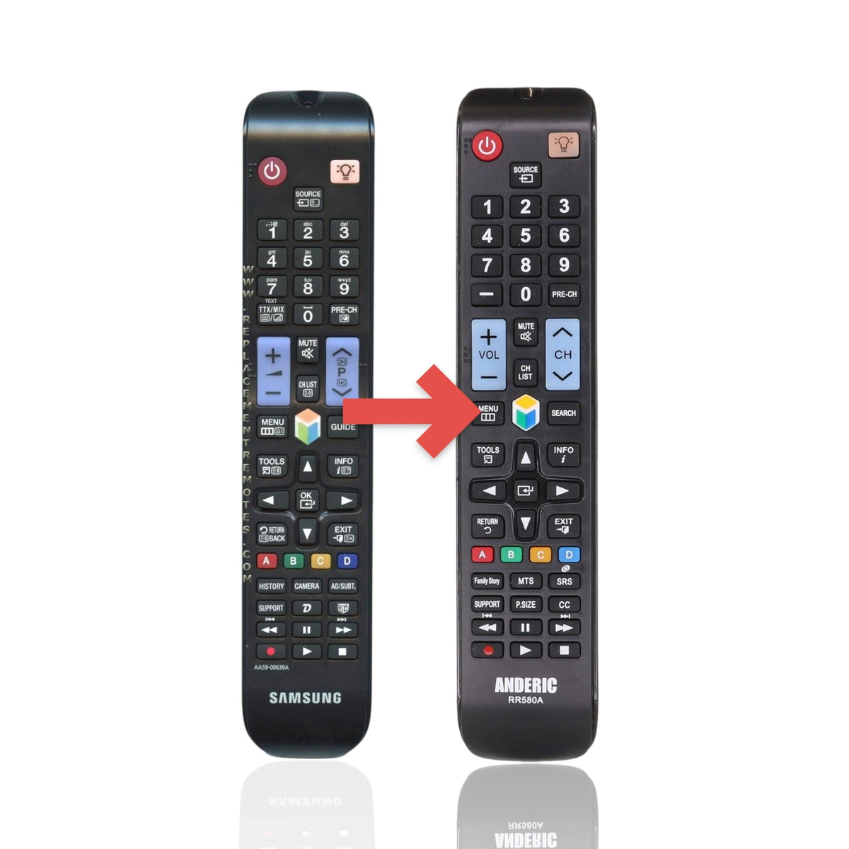 Samsung AA59-00639A TV Remote Control - AA5900639A