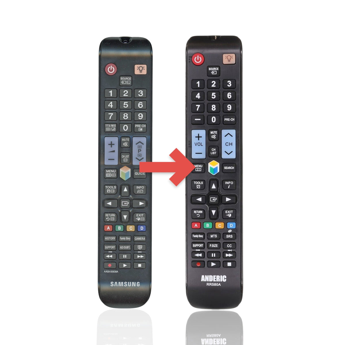 Samsung AA59-00638A TV Remote Control - AA5900638A