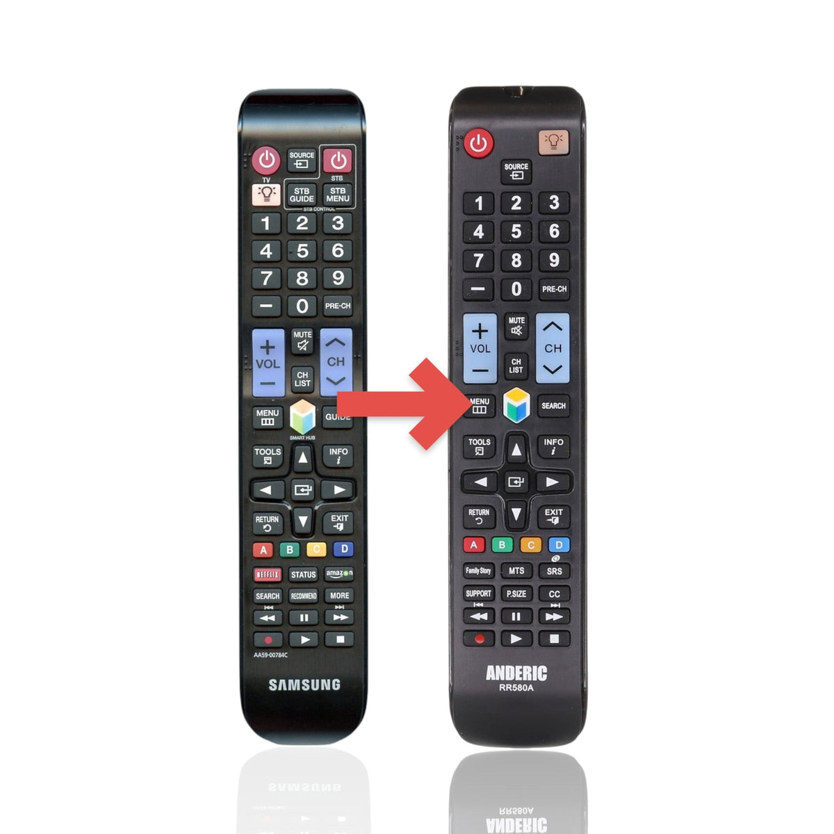 Samsung AA59-00784C TV Remote Control - AA5900784C
