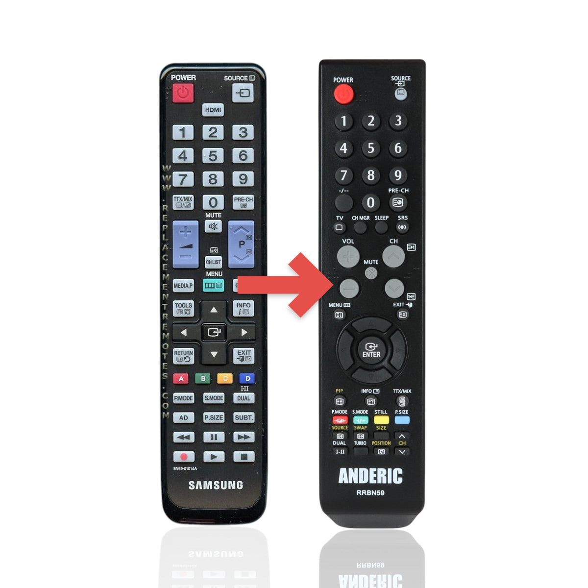 Samsung BN59-01014A TV Remote Control - BN5901014A