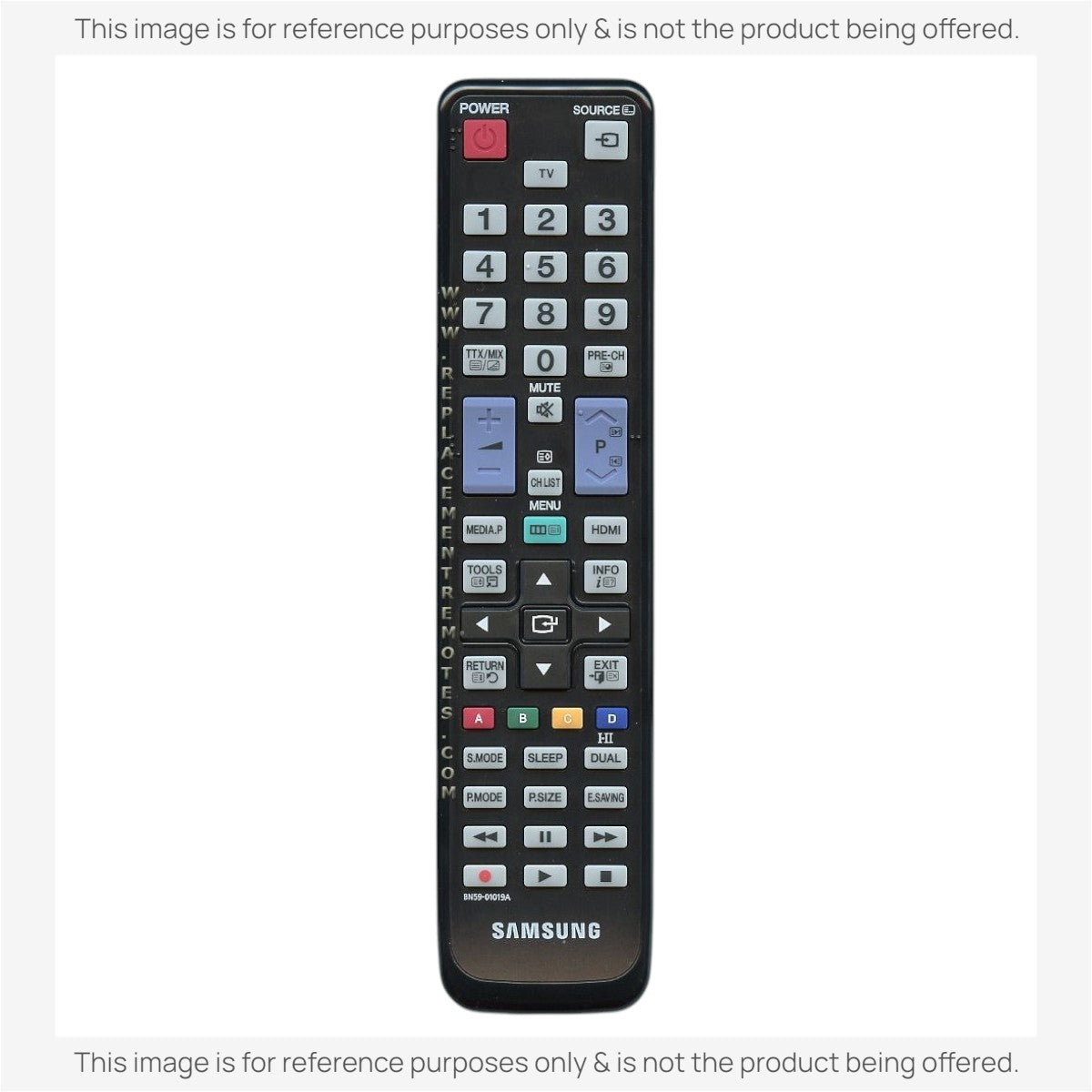 Samsung BN59-01019A 1080P LCD TV Remote Control - BN5901019A