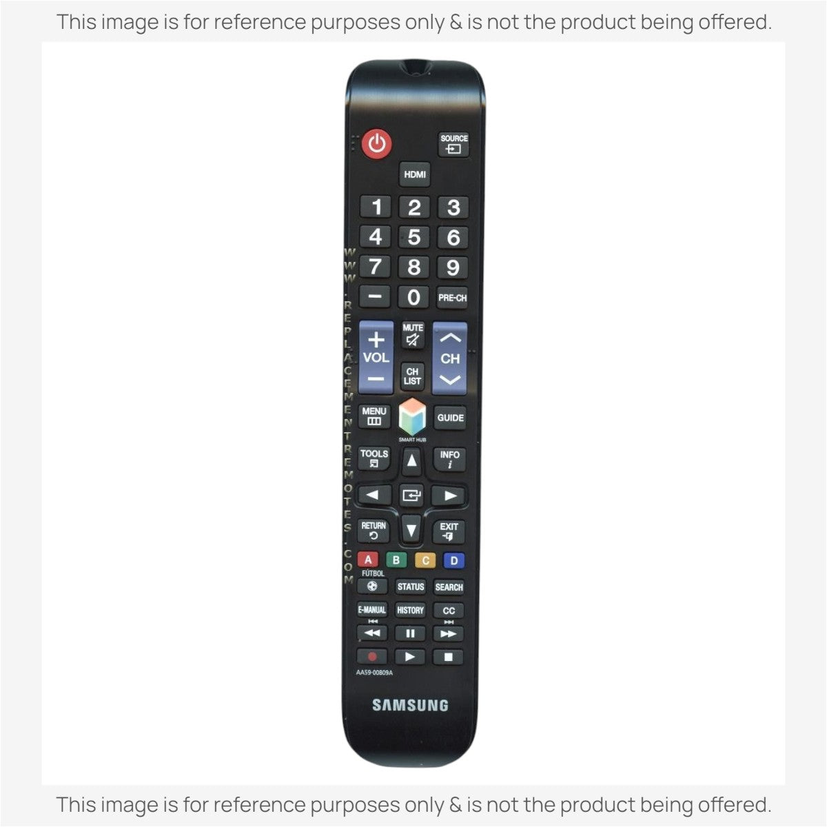 Samsung AA59-00809A TV Remote Control - AA5900809A