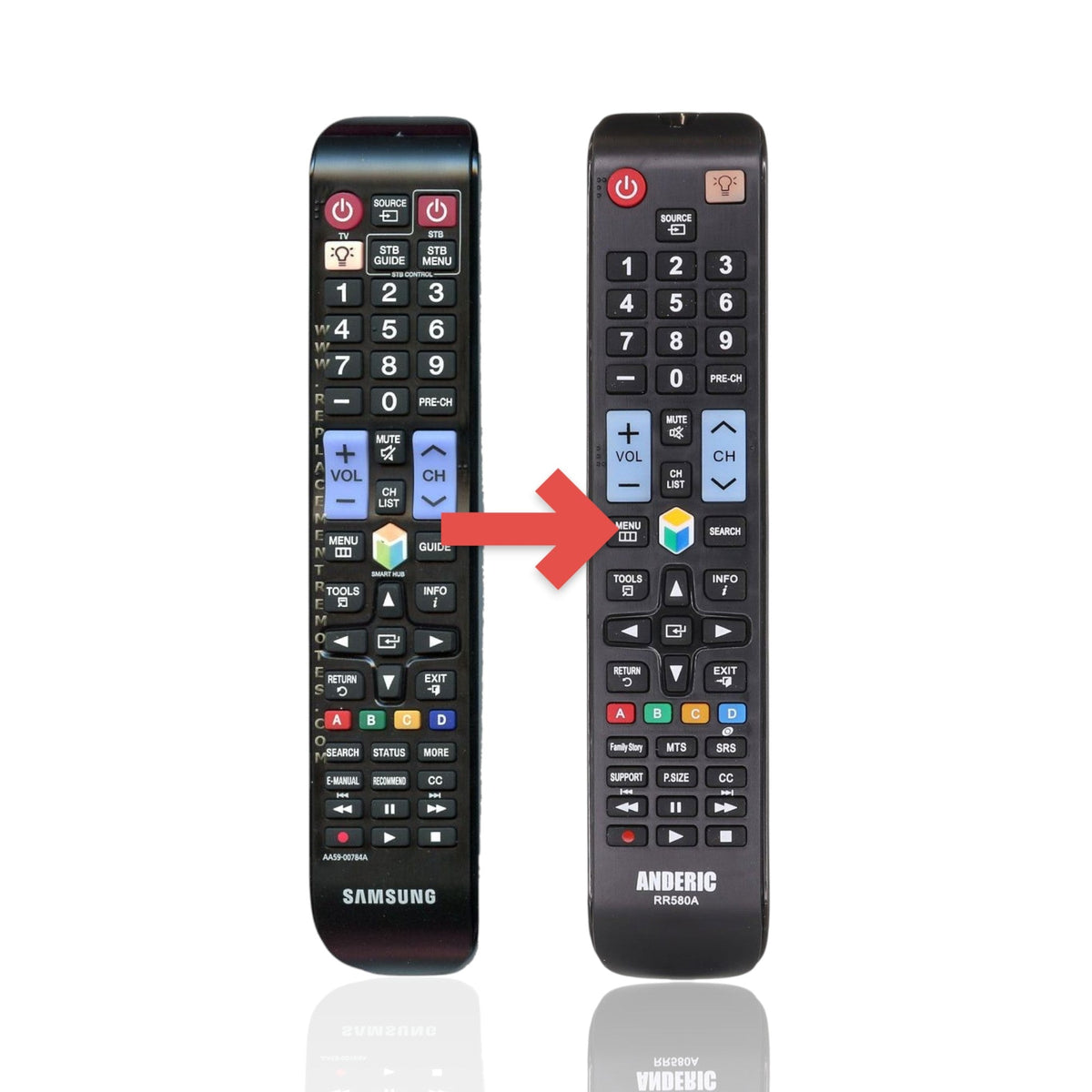 Samsung AA59-00784A TV Remote Control - AA5900784A
