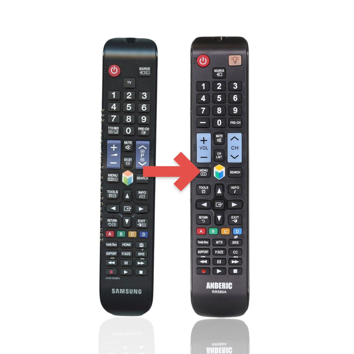 Samsung AA59-00589A TV Remote Control - AA5900589A
