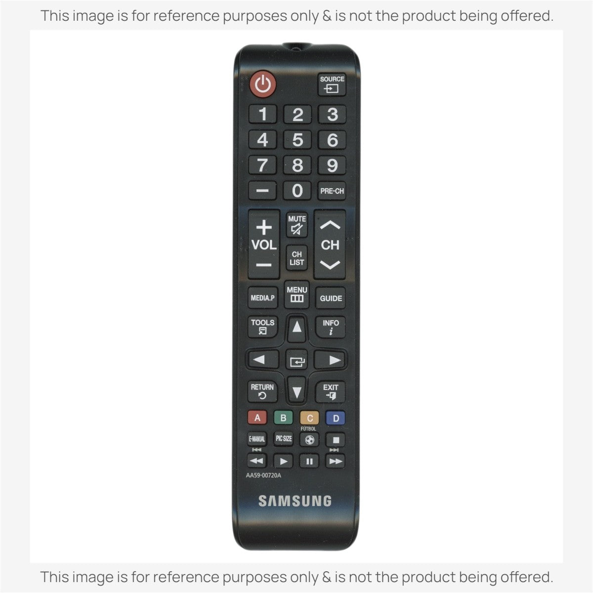 Samsung AA59-00720A for 2012 TV Remote Control - AA5900720A