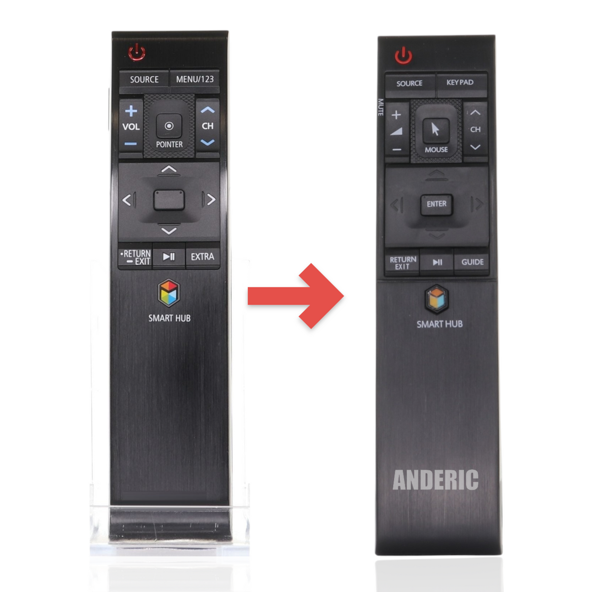 Samsung BN59-01220N 2014 RF Wand TV Remote Control - BN59-01220N - BN5901220N