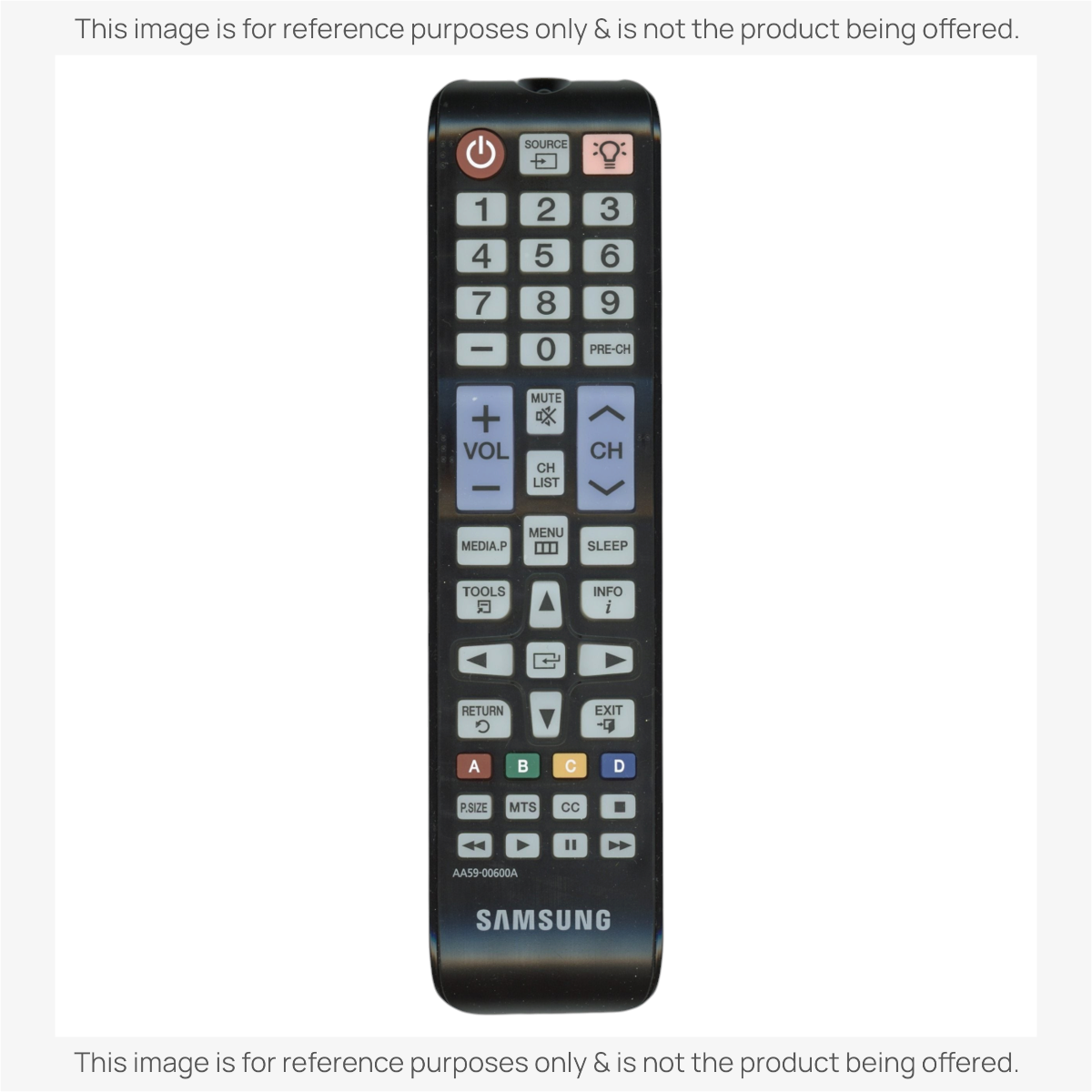 Samsung AA59-00600A / TM1240 IR Smart TV Remote Control for 2013 TVs - AA5900600A