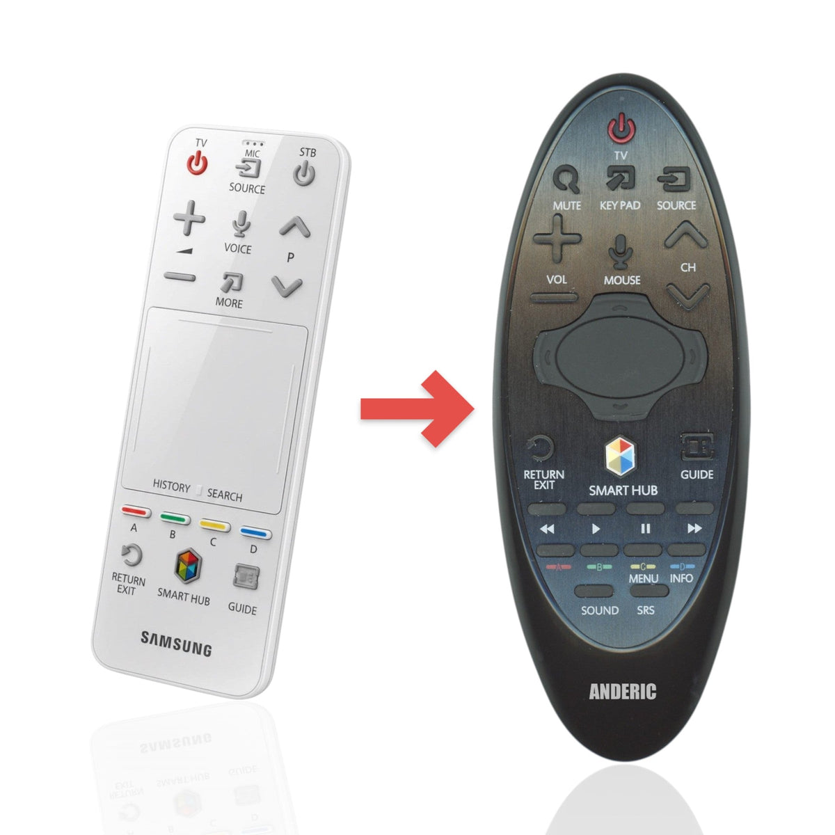 Samsung AA59-00775A SMART TOUCH TV Remote Control - AA5900775A