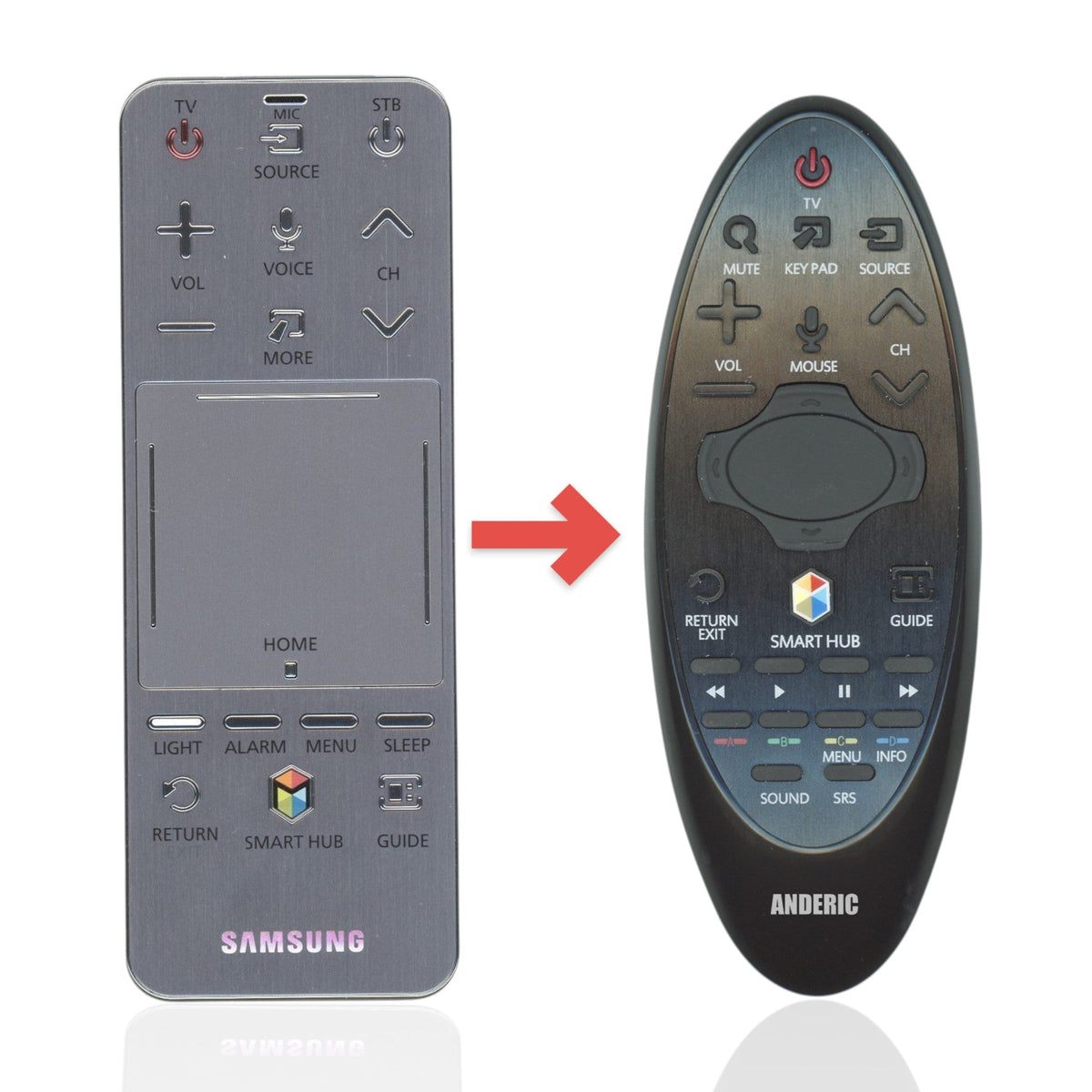 Samsung AA59-00830A SMART TOUCH TV Remote Control - AA5900830A