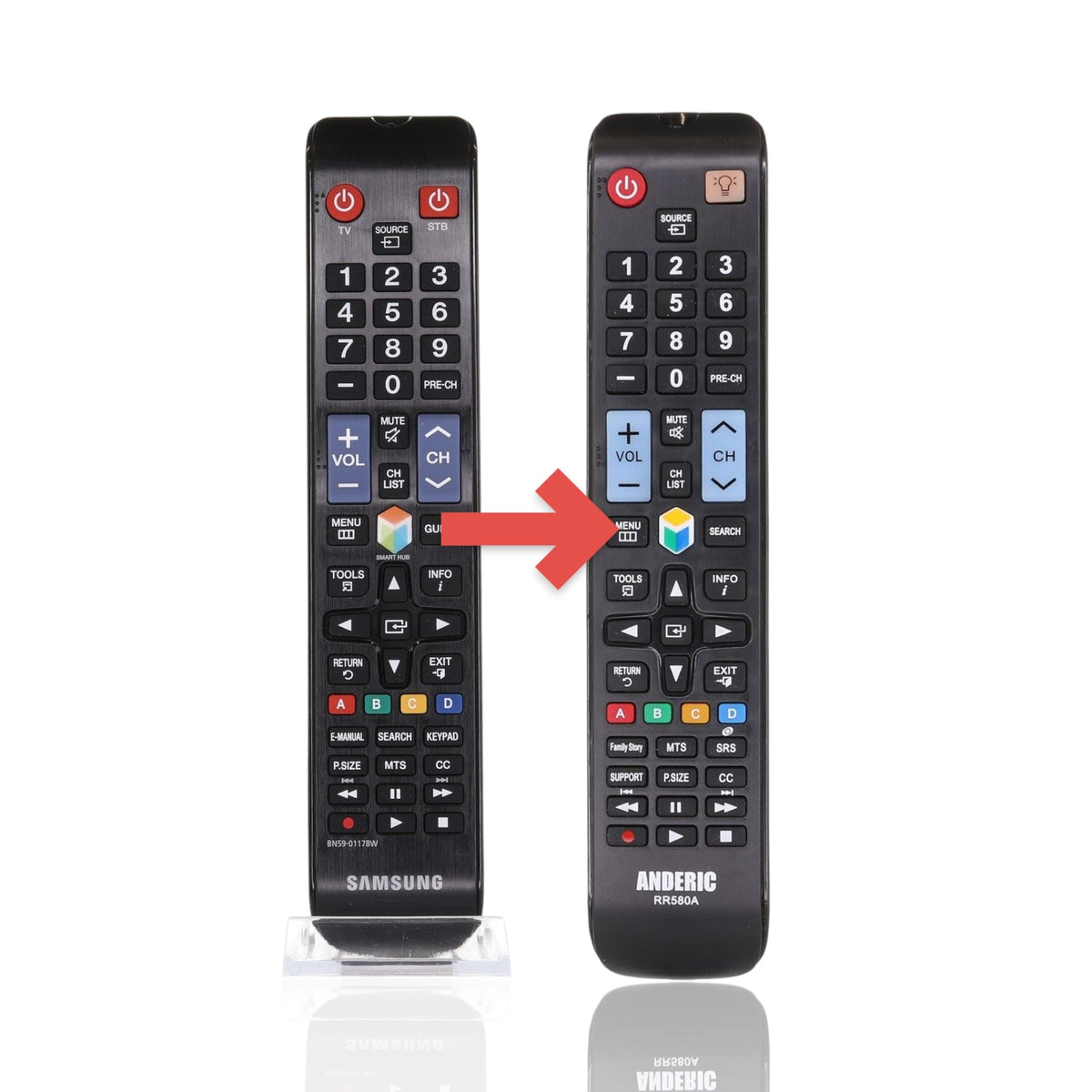 Samsung BN59-01178W Smart TV Remote Control - BN59-01178W - BN5901178W